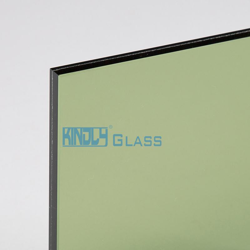 Dark Green Ref. Clear Laminated Glass